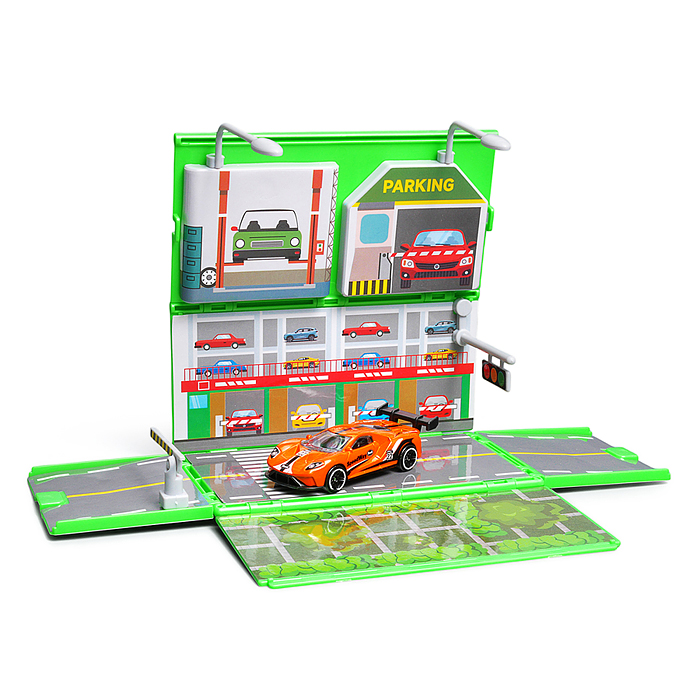 Машина 890-128B "Контейнер" в коробке 