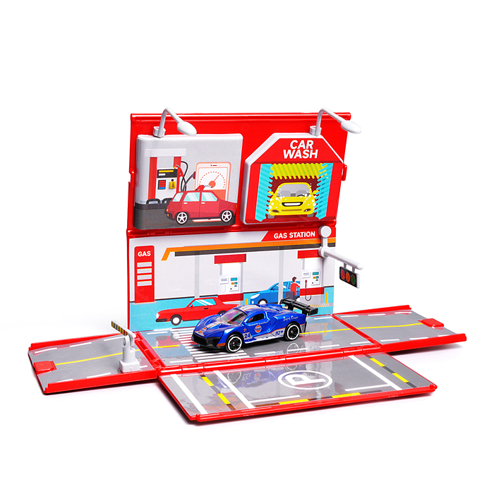 Машина 890-128B "Контейнер" в коробке 