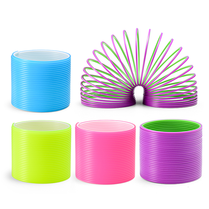 Игрушка-пружинка YG180-W "Цветная гармония"