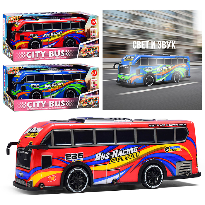 Машина YD084-2 "Легенда дорог" 1:18, свет, звук, в коробке