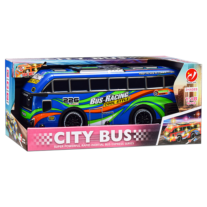 Машина YD084-2 "Легенда дорог" 1:18, свет, звук, в коробке