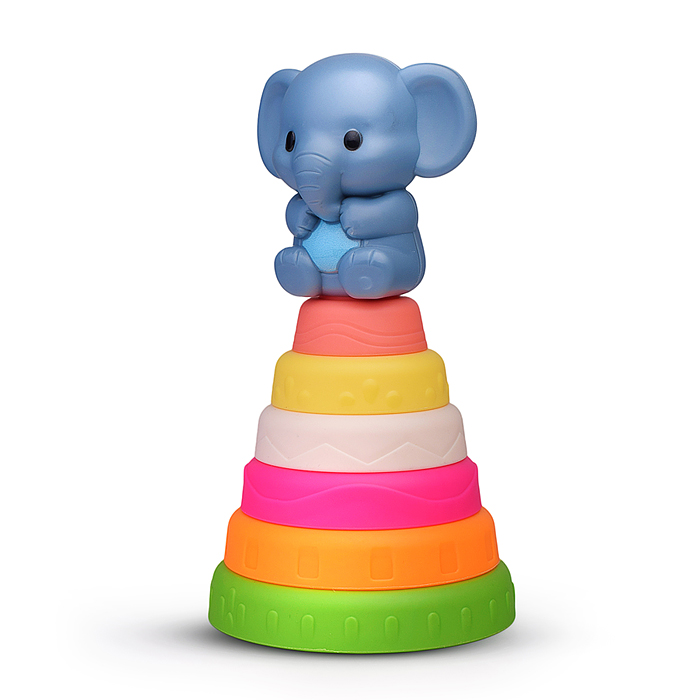 Пирамидка 668-6D "Милый слоник" в сетке