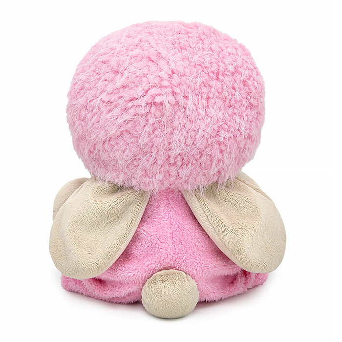 Зайка Ми в меховой шапке и комбинезоне (большой)