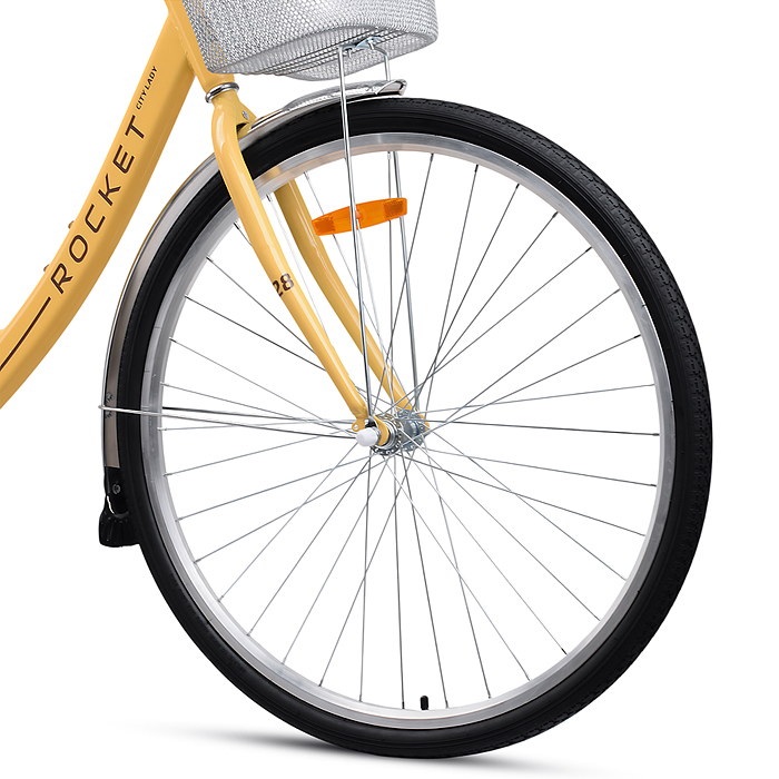 Велосипед 28" Rocket City Lady, цвет бежевый, размер 19"