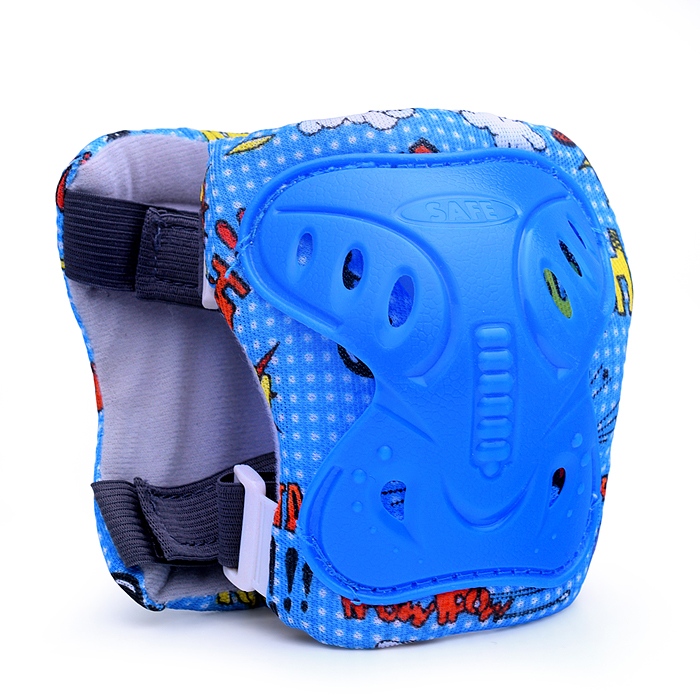 Комплект защиты для катания 00-3798 (цвет синий)