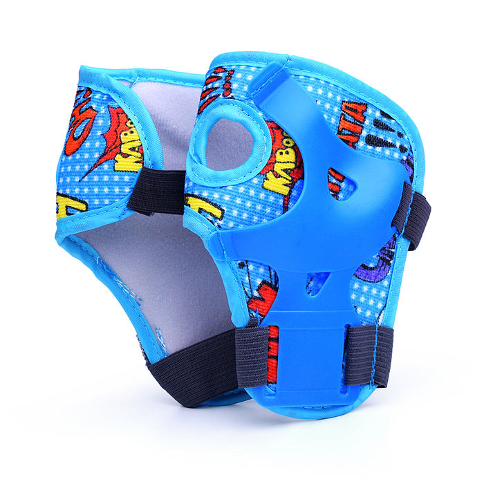 Комплект защиты для катания 00-3798 (цвет синий)