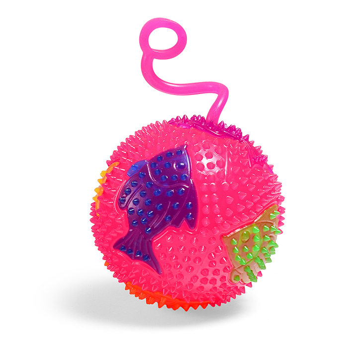 Игрушка-пищалка 00-8174 "Колючие рыбки" (7,5 см) в коробке