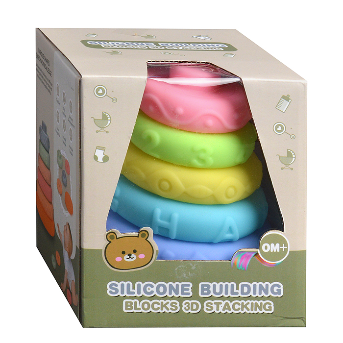 Пирамидка KM233B "Единорожка" в сетке