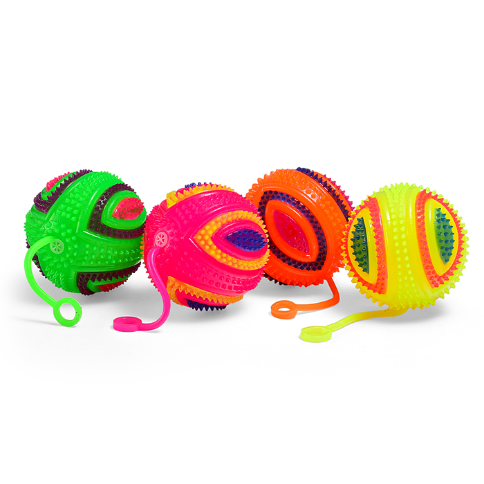 Игрушка-пищалка 00-8172 "Веселые кругляши" (7,5 см) в коробке 