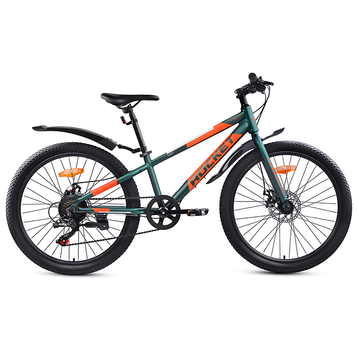 Велосипед 24" Rocket Ranon 24, цвет хаки, размер 11"