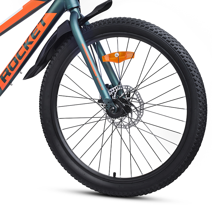 Велосипед 24" Rocket Ranon 24, цвет хаки, размер 11"