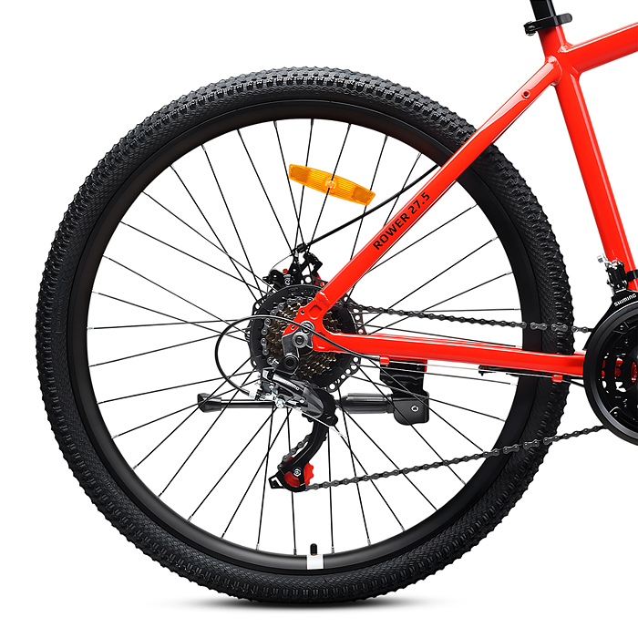 Велосипед 27,5" Rocket Rower, цвет красный, размер 18"