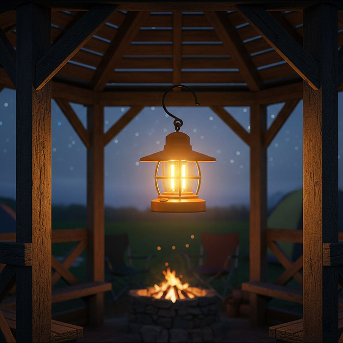 Светильник 00-8052 "Янтарный огонёк" в коробке