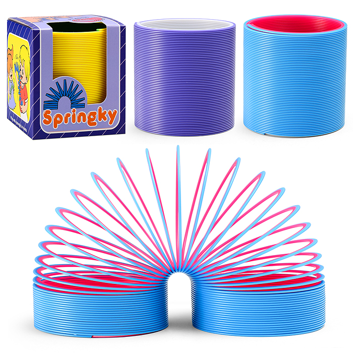 Игрушка-пружинка SM98-2 "Лунная радуга"