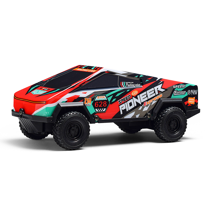 Машина YD085-7 "Король дороги" 1:18, свет, звук, в коробке