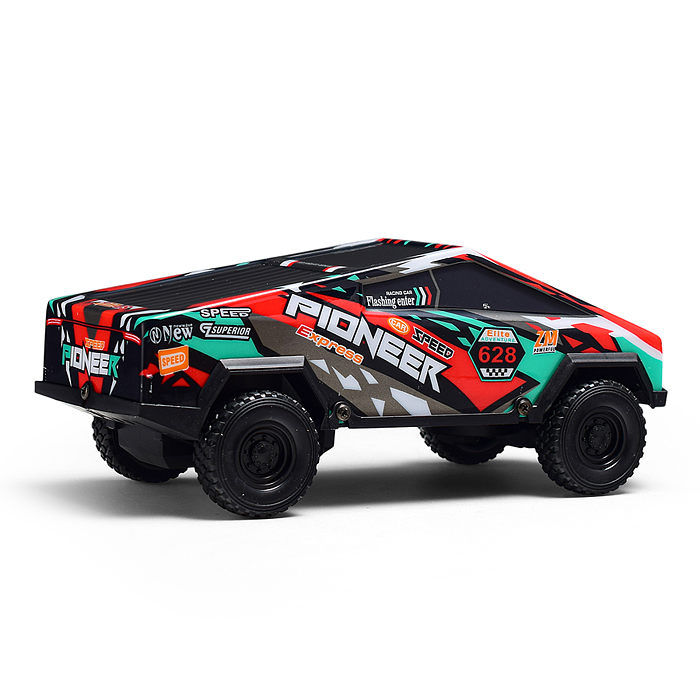 Машина YD085-7 "Король дороги" 1:18, свет, звук, в коробке