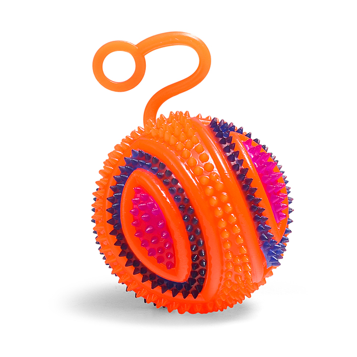 Игрушка-пищалка 00-8179 "Веселые кругляши 2" (6,5 см) в коробке