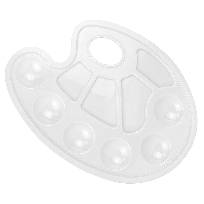 Палитра художника Гамма, 10 ячеек, пластик 