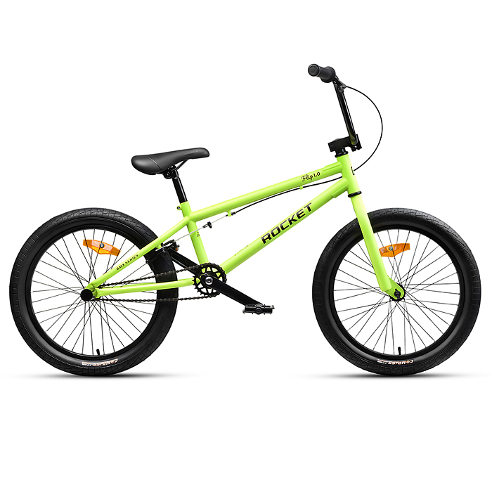 Велосипед 20" Rocket BMX Flip 1.0, цвет зеленый, размер 20,5"
