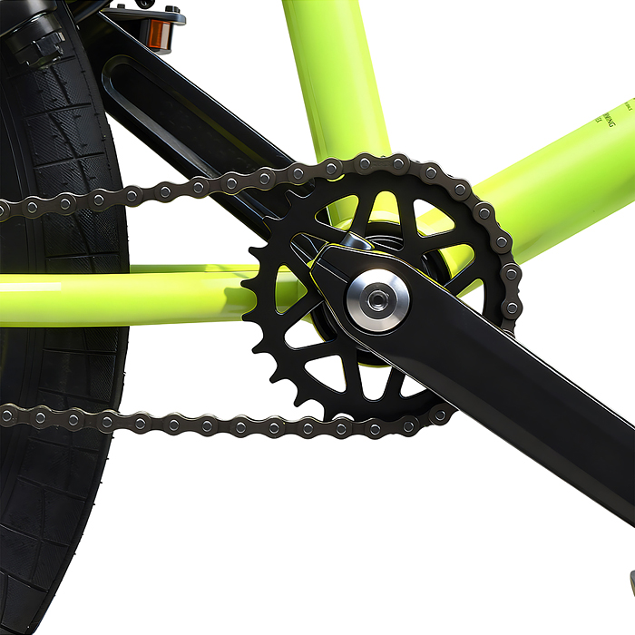 Велосипед 20" Rocket BMX Flip 1.0, цвет зеленый, размер 20,5"