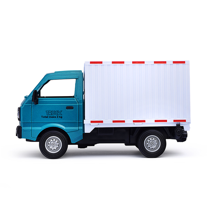 Машина 323-8A "Фургон" 1:16,  свет, звук, в коробке