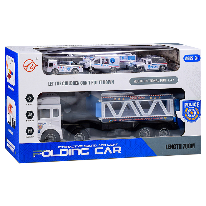 Машина 328-1 "Полицейский грузовик" в коробке 