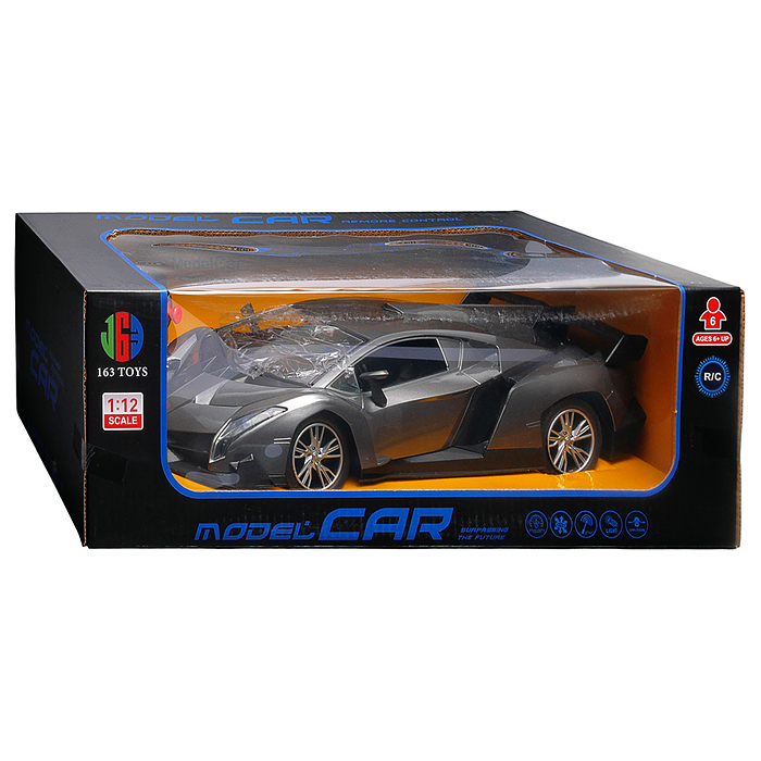 Машина 163-E8092A "Турбо Кар" р/у, 27 MHz, в коробке