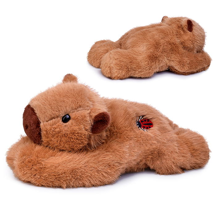 Мягкая игрушка M1727 "Капибара Капитоша" 40 см
