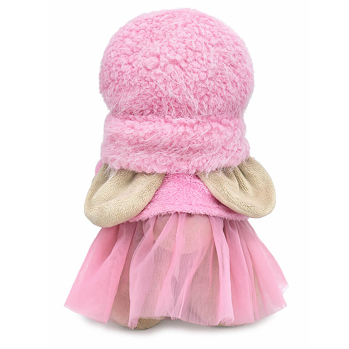 Зайка Ми в меховой шапке и курточке (большой)