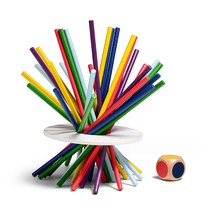 Игра баланс D2239 "Цветные палочки"