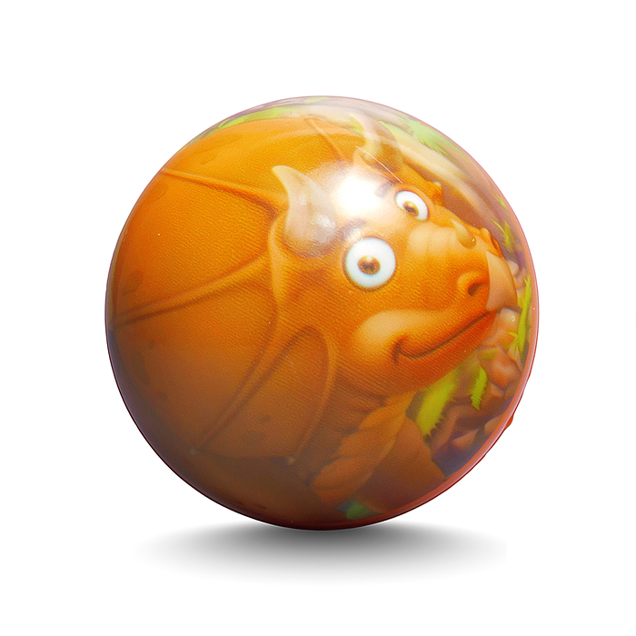 Мяч детский 00-7975 "Динозаврик" PU (7см) в коробке