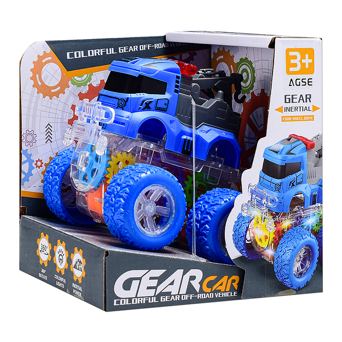 Машина YM-1100A "Трюкач" в коробке