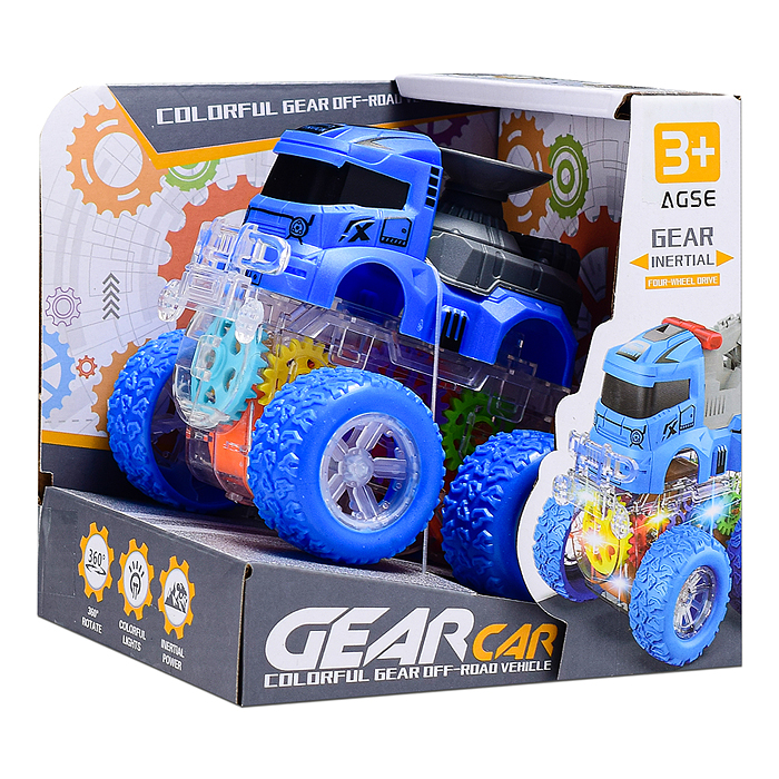 Машина YM-1100A "Трюкач" в коробке