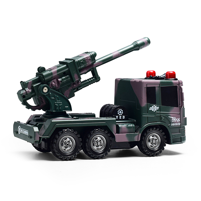 Машина 128A-44 "Военный грузовик" р/у, 27 MHz.  в коробке