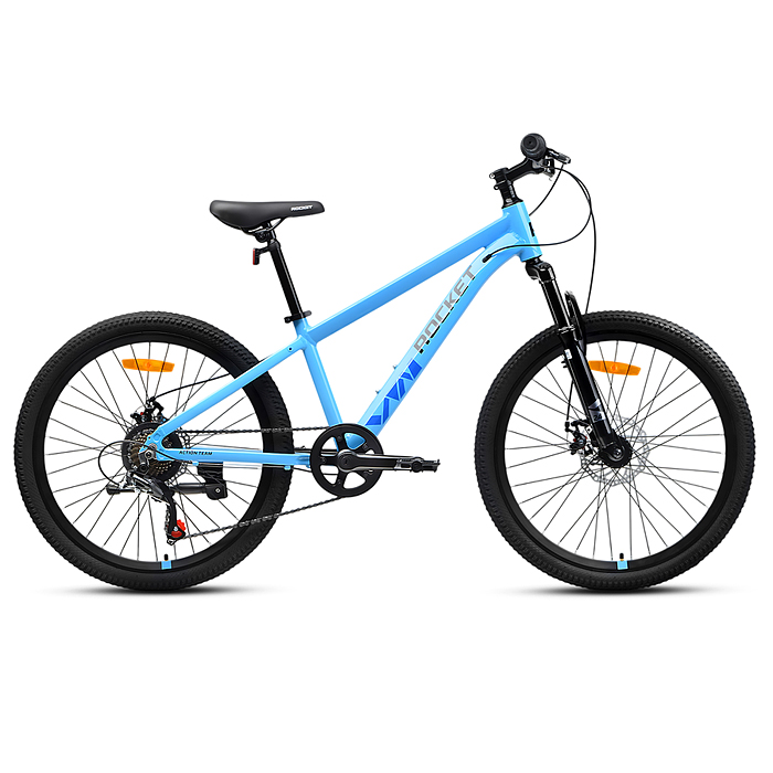 Велосипед 24" Rocket Rower, цвет синий, размер 13"