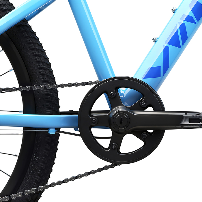 Велосипед 24" Rocket Rower, цвет синий, размер 13"