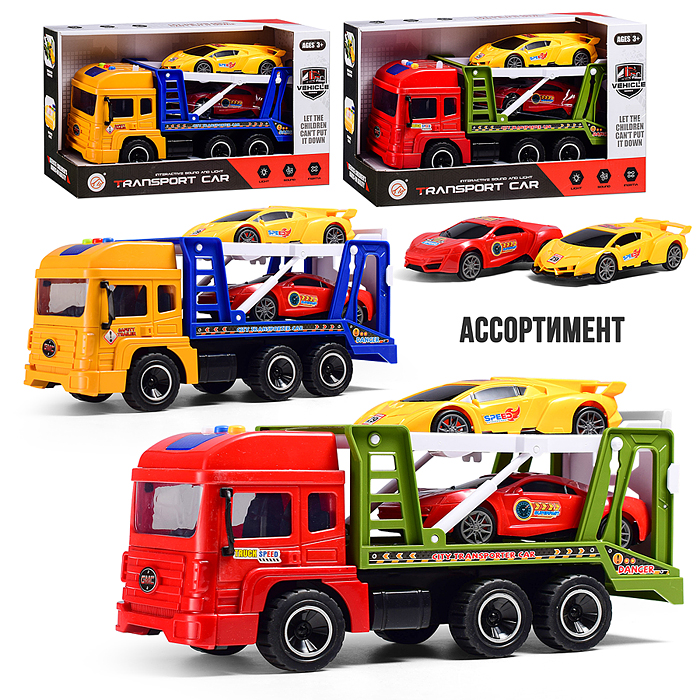 Машина 322-1 "Мощь-доставка" в коробке 