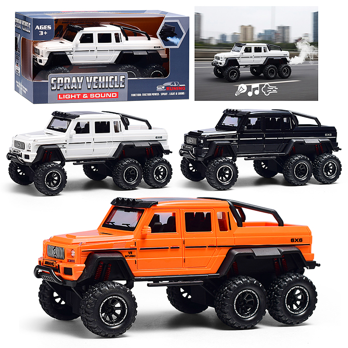 Машина YM-9935B "Железный бык" (свет, звук) в коробке