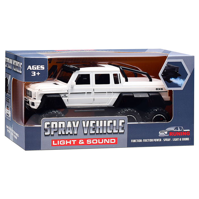 Машина YM-9935B "Железный бык" (свет, звук) в коробке