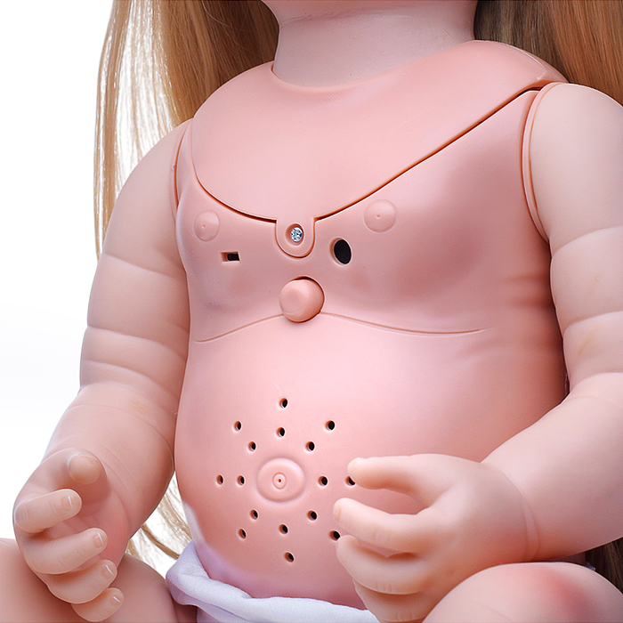 Кукла ADJX88-28 "Аделина" с аксессуарами, со звуком, в коробке