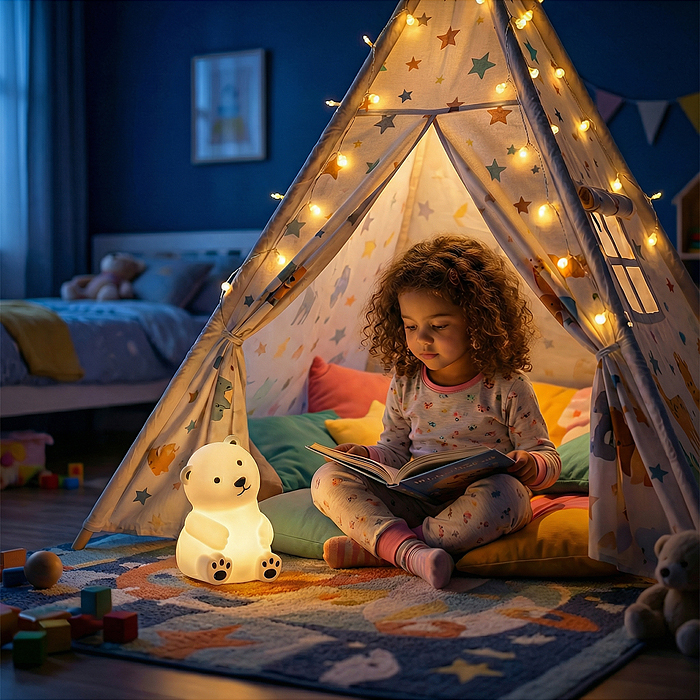 Ночник 00-8072 "Мишка" в коробке