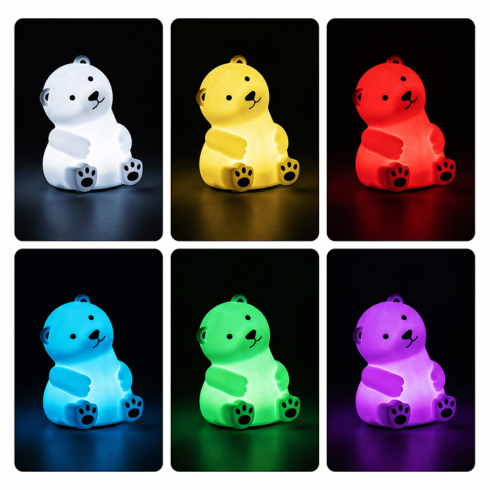 Ночник 00-8072 "Мишка" в коробке