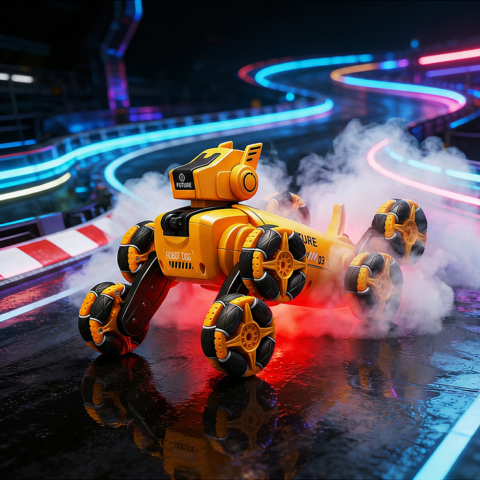 Машина 5A-80G "Монстр скорости" р/у, 27 MHz, с дымом, в коробке