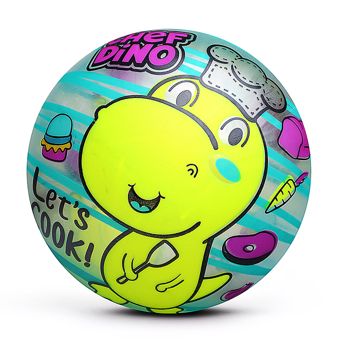 Мяч надувной детский PVC 00-8108 "Яркая игра" 22см 