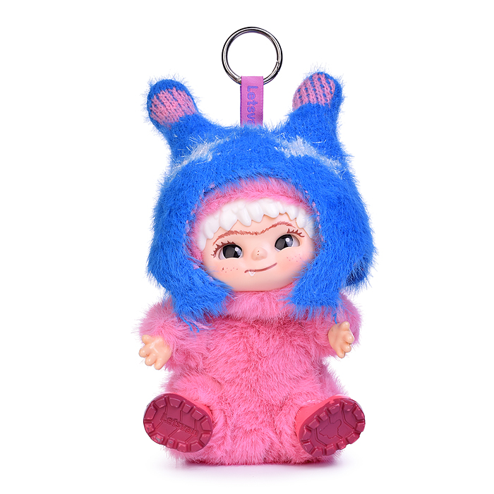 Мягкая игрушка M1669 "Кукла мягкая в шапочке" 18 см