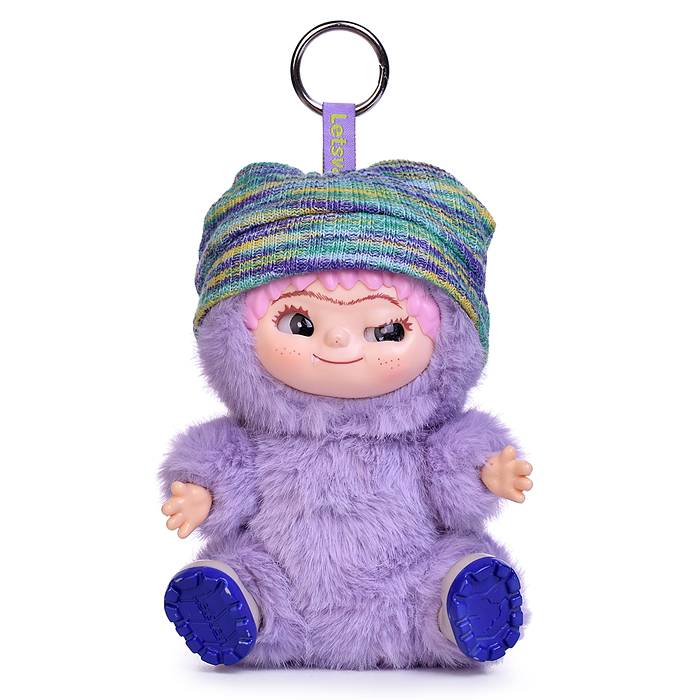 Мягкая игрушка M1669 "Кукла мягкая в шапочке" 18 см