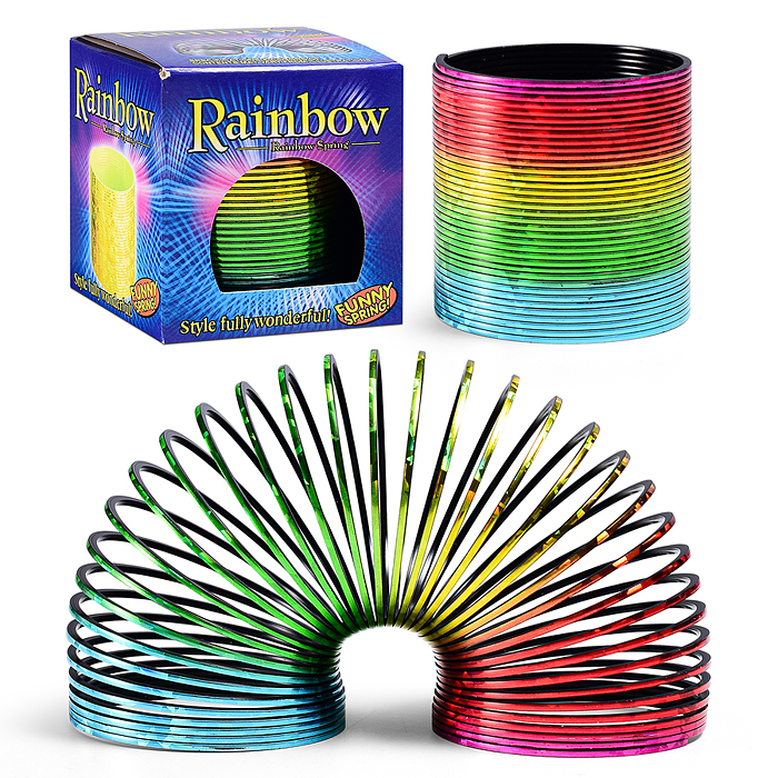 Игрушка-пружинка B0518-8 "Радужный перекат"