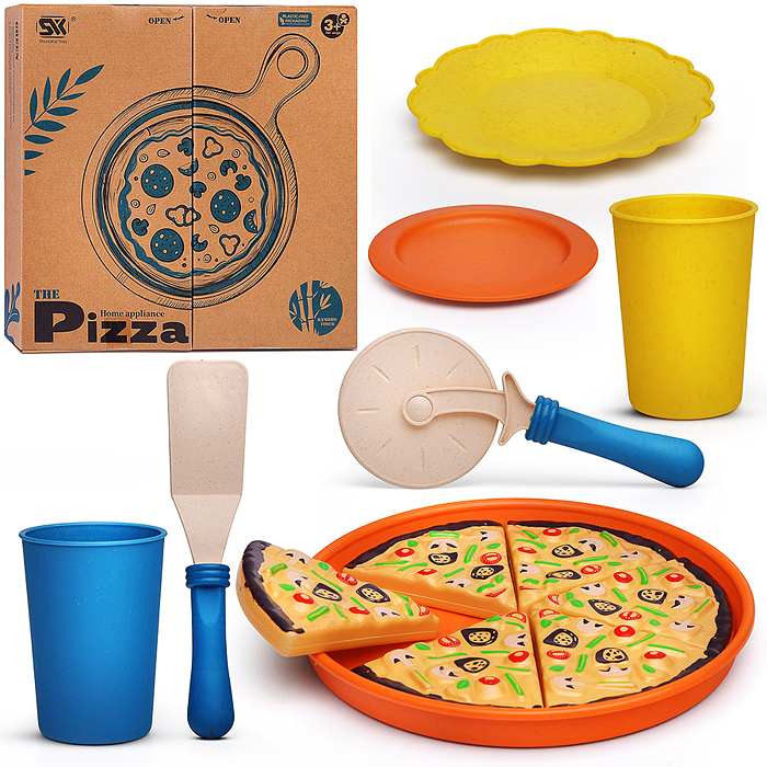 Пицца игрушечная SK314A "Любимый обед" в коробке