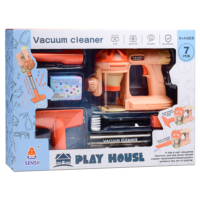 Бытовая техника 096-28 "Пылесос" в коробке