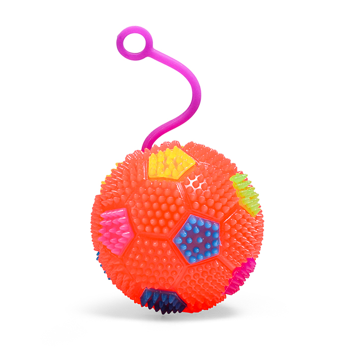 Игрушка-пищалка 00-8176 "Колючий мяч" (7,5 см) в коробке